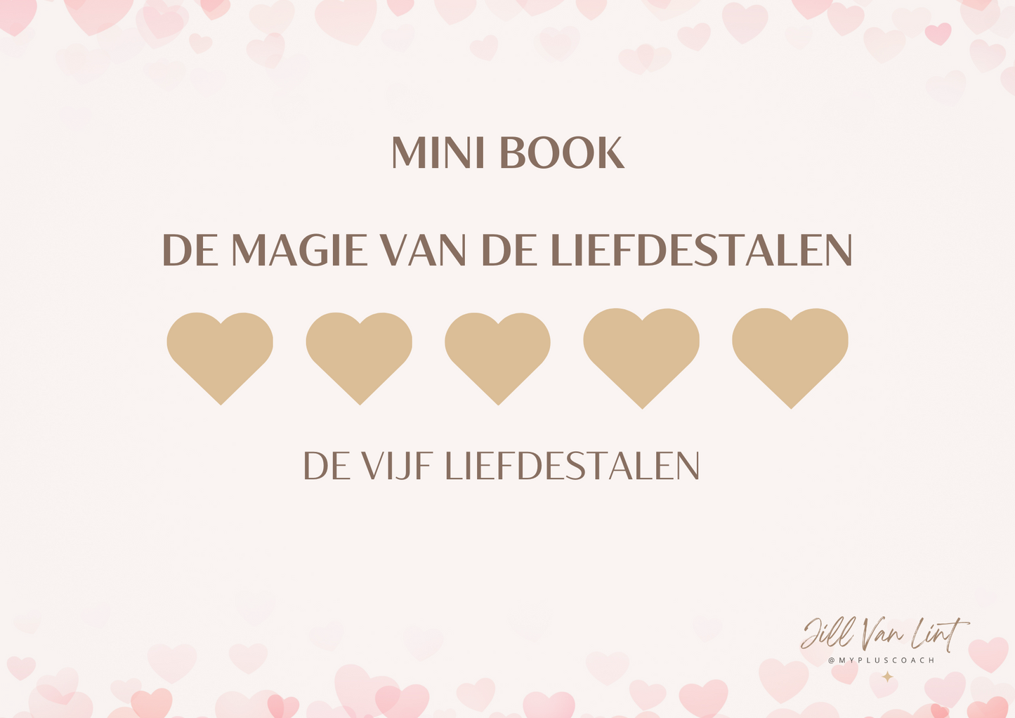 Mini book: Liefdestalen