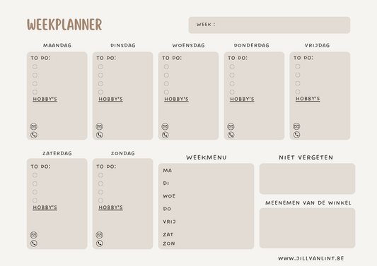 Weekplanner